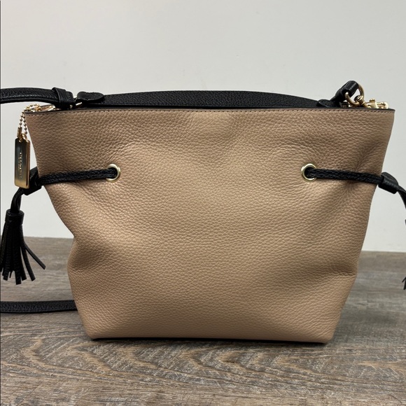 Coach Andy  Horse & Carriage Embossed Pebble Leather Crossbody - Picture 4 of 14